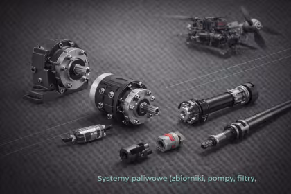 Reduktory i sprzęgła do napędów UAV. Komponenty do dronów i platform UAV dla rynku B2B