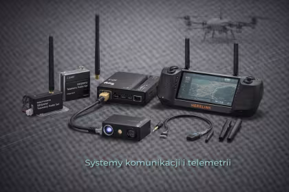 Systemy komunikacji i telemetrii. Komponenty do dronów i platform UAV dla rynku B2B